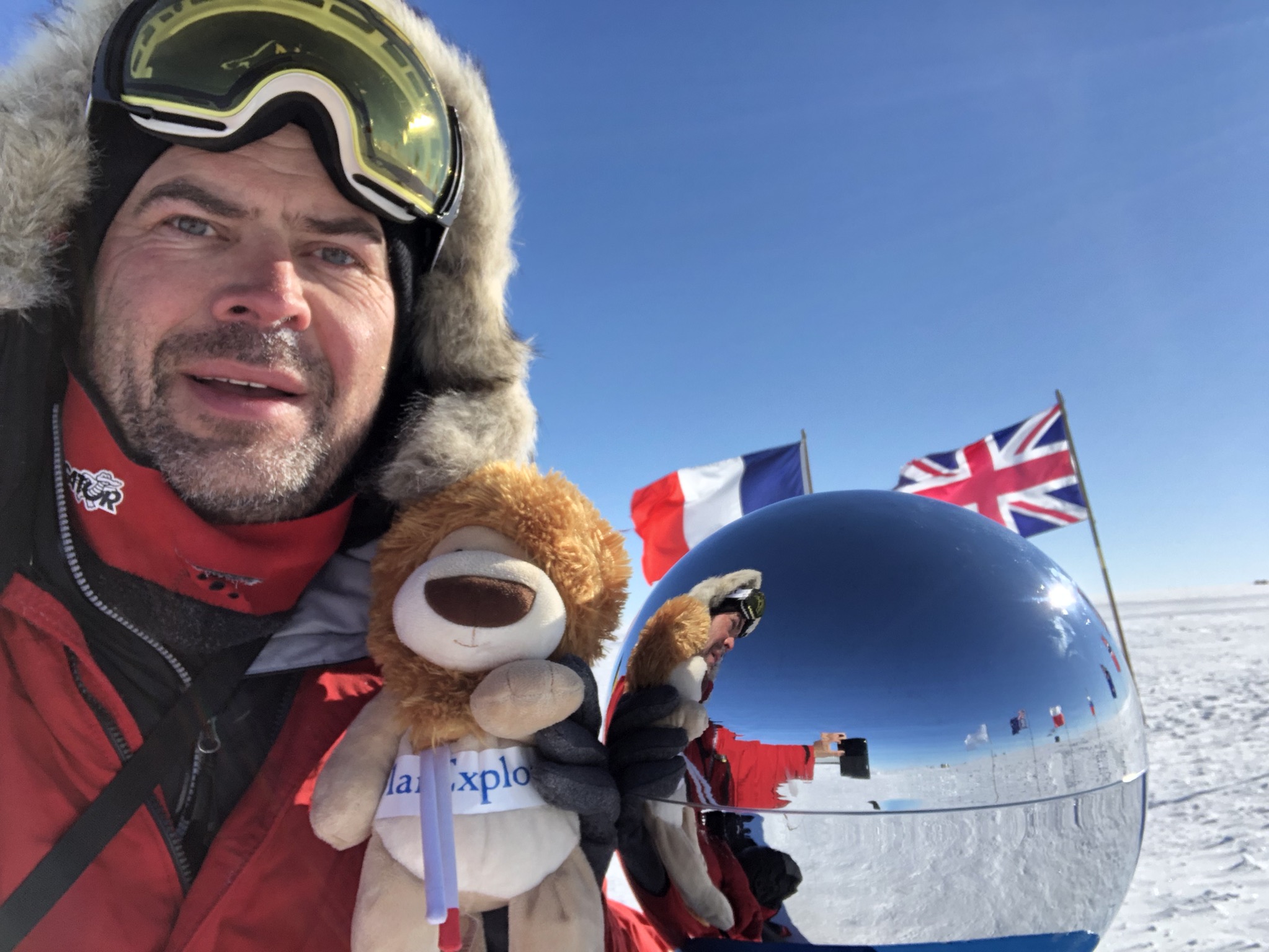 Jubilant South Pole Explorer Back Home in the Midlands Cold Chain